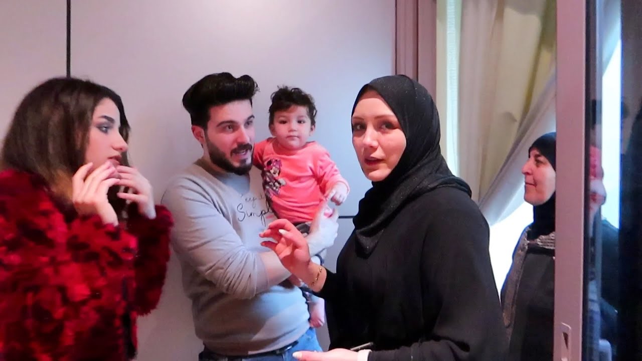 اكبر حفلة عيد ميلاد رأس السنة في العالم (برج خليفة) اخيرا سمراء وخلود في الإمارات