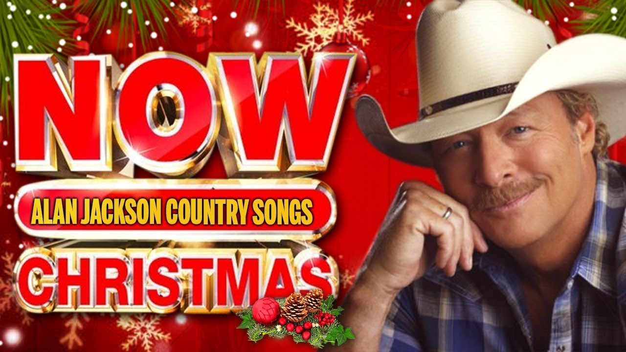 Alan Jackson Christmas Songs🎄Best Christmas Country Songs Medley