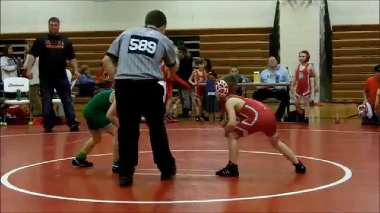 Riley Boos Adds A Quick Pin To Secure The Win