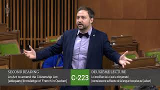 2020-11-19 - Intervention De Simon-Pierre Savard-Tremblay Sur Lexigence Du Français