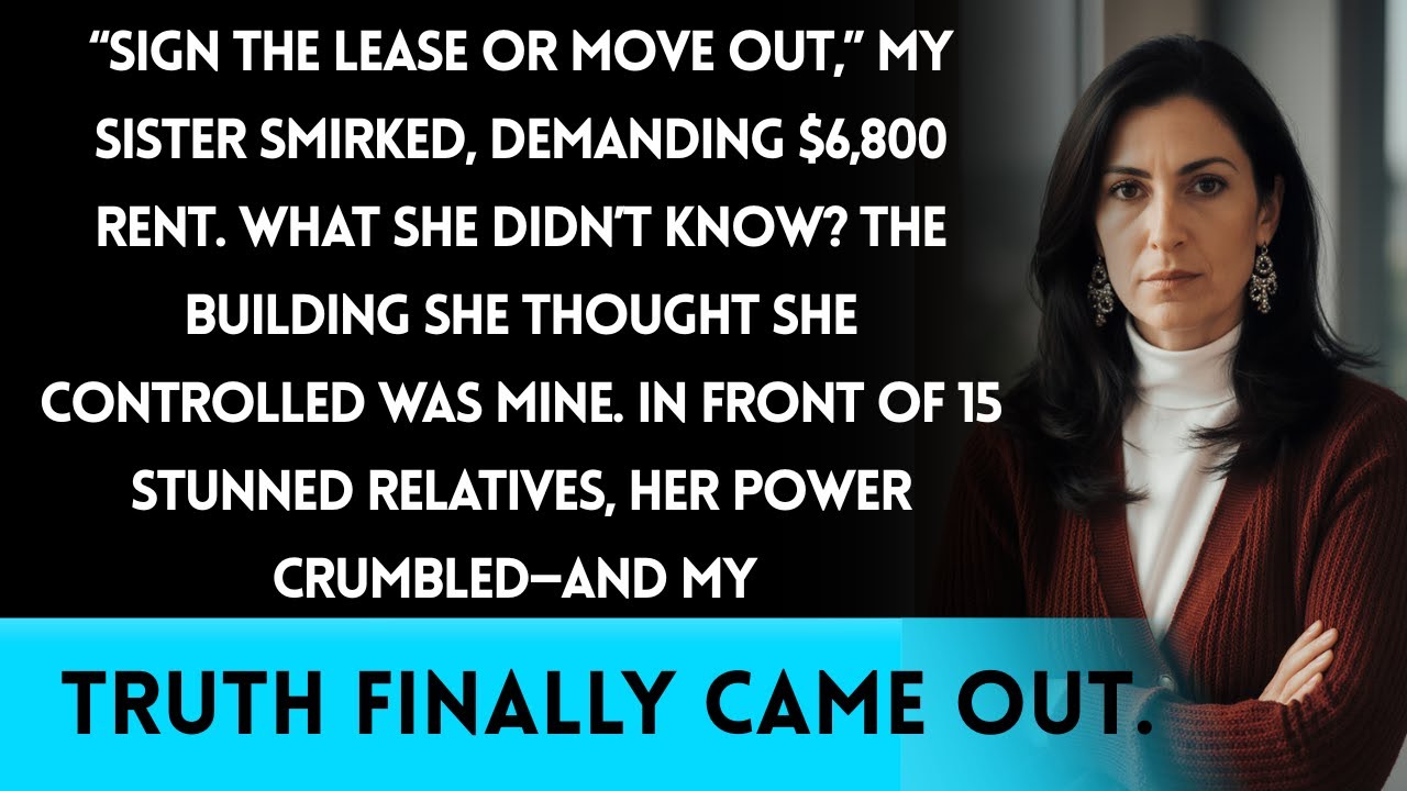 Sister Tried to Triple My Rent—But She Didn’t Know I Owned the Entire Building...