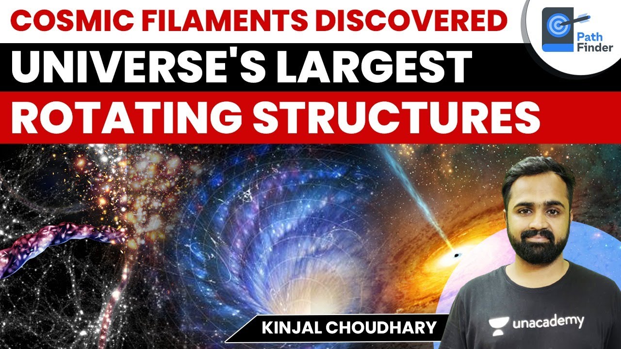 Cosmic Filaments | Largest Rotating Structures In The Universe Discovered | UPSC CSE | Kinjal Sir