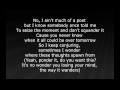 Eminem The Monster ft. Rihanna (lyrics)