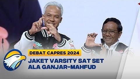 KECE! Ganjar - Mahfud Memasuki Debat Kelima Pilpres