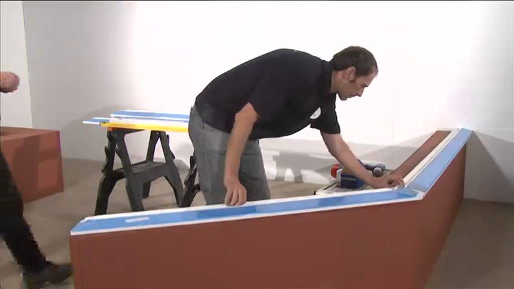 Step 1 - Edwardian Conservatory Cill Installation