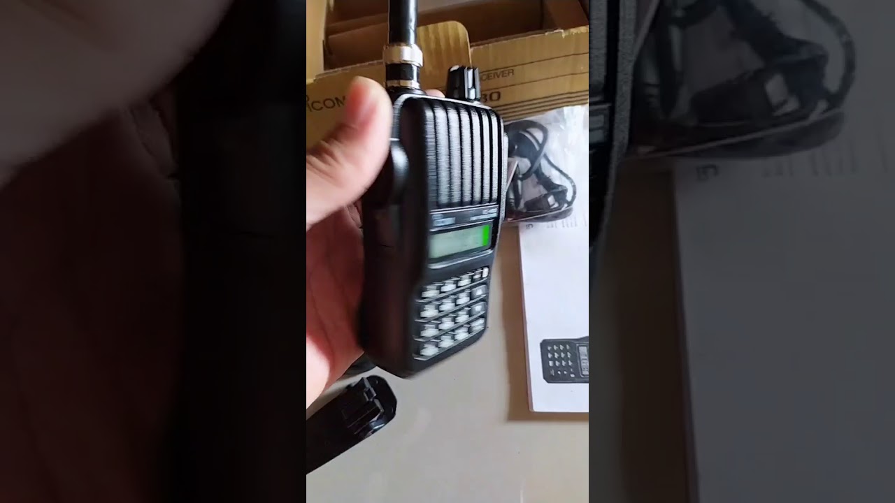 Cek TX dan RX  Icom V80 sblm Packing(2)