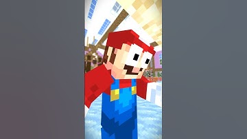 HELP Herobrine Bowling VS Notch VS Mario & Luigi (Bones - Image Dragons) #shorts #herobrine #3d