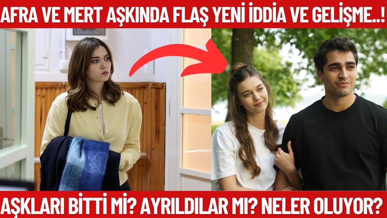 Афра Сарачоглу и Мерт Рамазан ЛЮБОВЬ ЗАКОНЧИЛАСЬ! СРОЧНЫЕ НОВОСТИ! Они расстались?