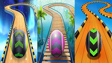 Going Balls VS Rollance Adventure Balls VS Sky Rolling Balls - All Levels Gameplay Android iOS Ep 2