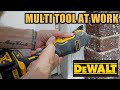 DeWalt Multi Tool doing its thing at Work