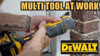 DeWalt Multi Tool doing its thing at Work