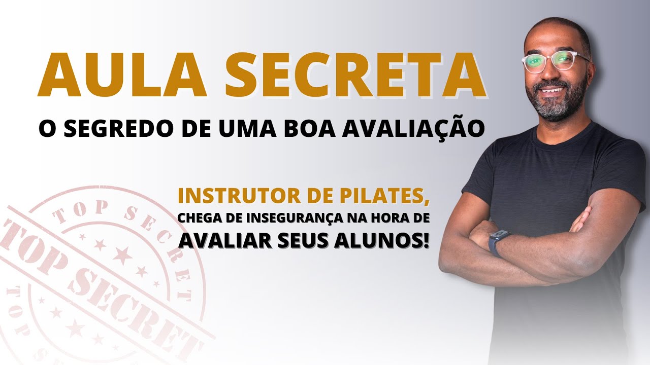 LIVE: O Segredo de uma Boa Avaliação no Pilates | Marlon Bluner - YouTube