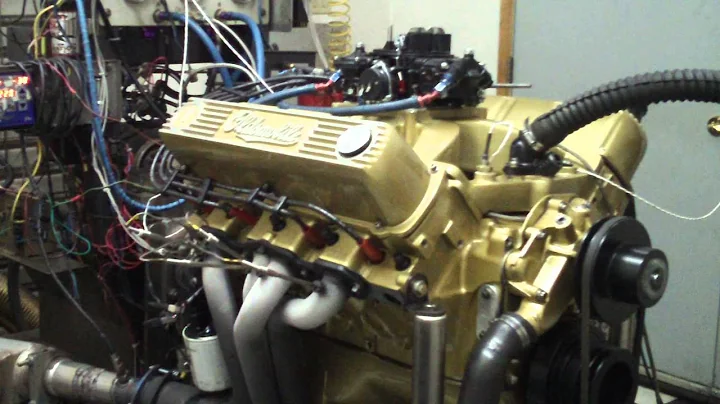 Alan Hood Olds 442 cid dyno