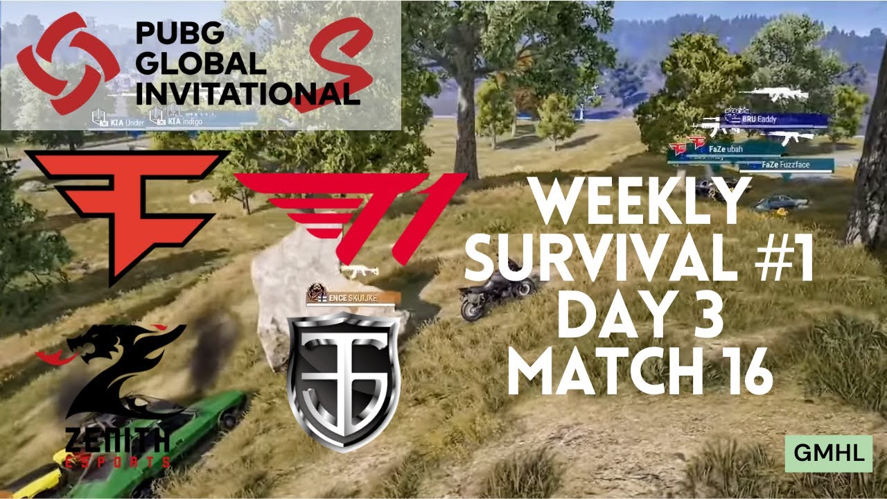 T1 FAZE E36 ZEN Game 16 Weekly Survival #1 HIGHLIGHT - PGI.S 2021