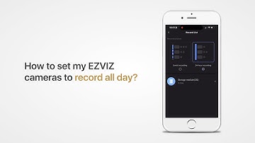 How to Enable Continuous Recording on Ezviz Camera | Full Guide
