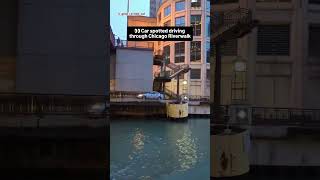 👀 Car spotted driving through Chicago Riverwalk