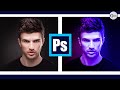 Portrait Dual Lighting Effect In Photoshop | Simple Way To Apply a DUAL LIGHTING Effect In Photoshop