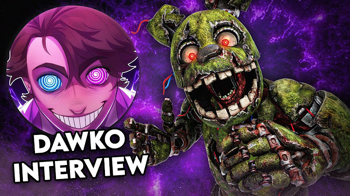 Interviewing @Dawko - DBD x FNAF, Scott Cawthon, Hex and more!