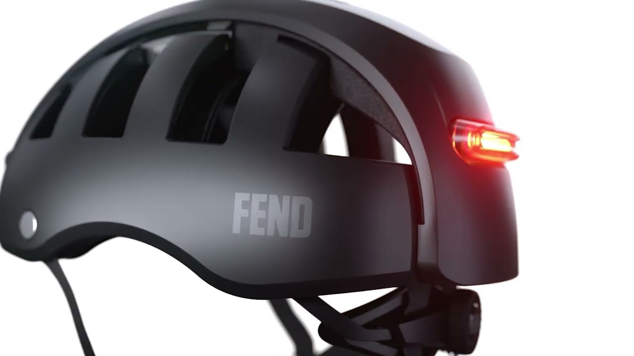 Preview of FEND Super + Lights Foldable Bike Helmet Video