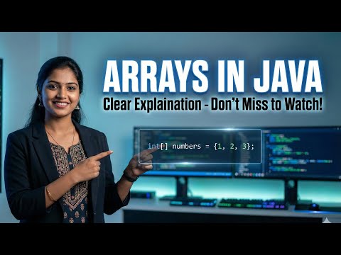 Arrays in Java Explained Clearly | Interview & Exam Important