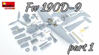 Fw 190D-9 1/48 MiniArt ADVANCED KIT - part 1 Fw 190D-9 1/48 MiniArt ADVANCED KIT - part 1