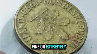 🇩🇪. Check Your 1950-G Pfennig! Rare Mintmark# Coin5Pfennig