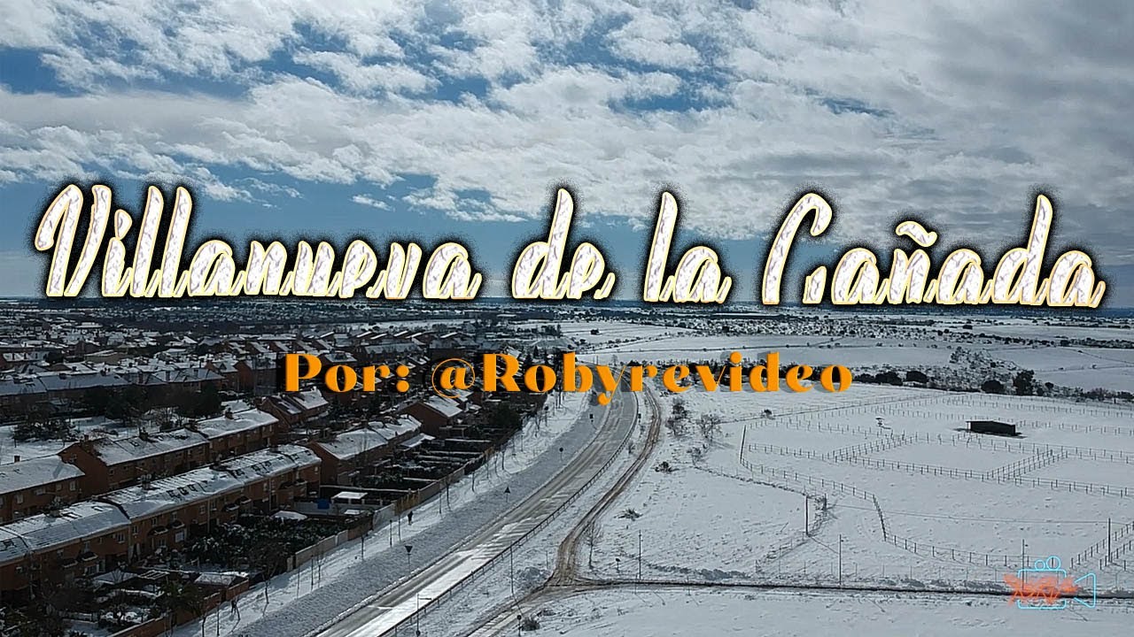NEVADA HISTÓRICA, VILLANUEVA DE LA CAÑADA, MADRID.