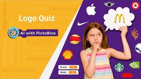 How to Make Logo Quiz using Artificial Intelligence in PictoBlox | AI and ML Projects for Kids