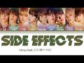 STRAY KIDS - Side Effects (부작용) (Color Coded Lyrics Eng/Rom/Han/가사)