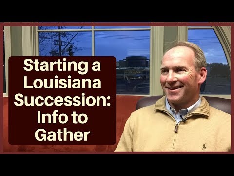 Vídeo: Quanto tempo você tem para registrar uma sucessão na Louisiana?