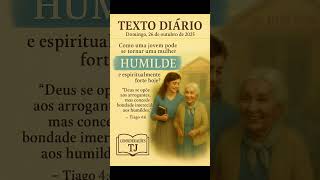 Como uma jovem pode se tornar uma mulher HUMILDE e espiritual forte hoje?