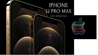 Apple Iphone 12 PRO MAX Unboxing and First impressions!