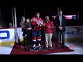 Backstrom presented with a Golden Stick