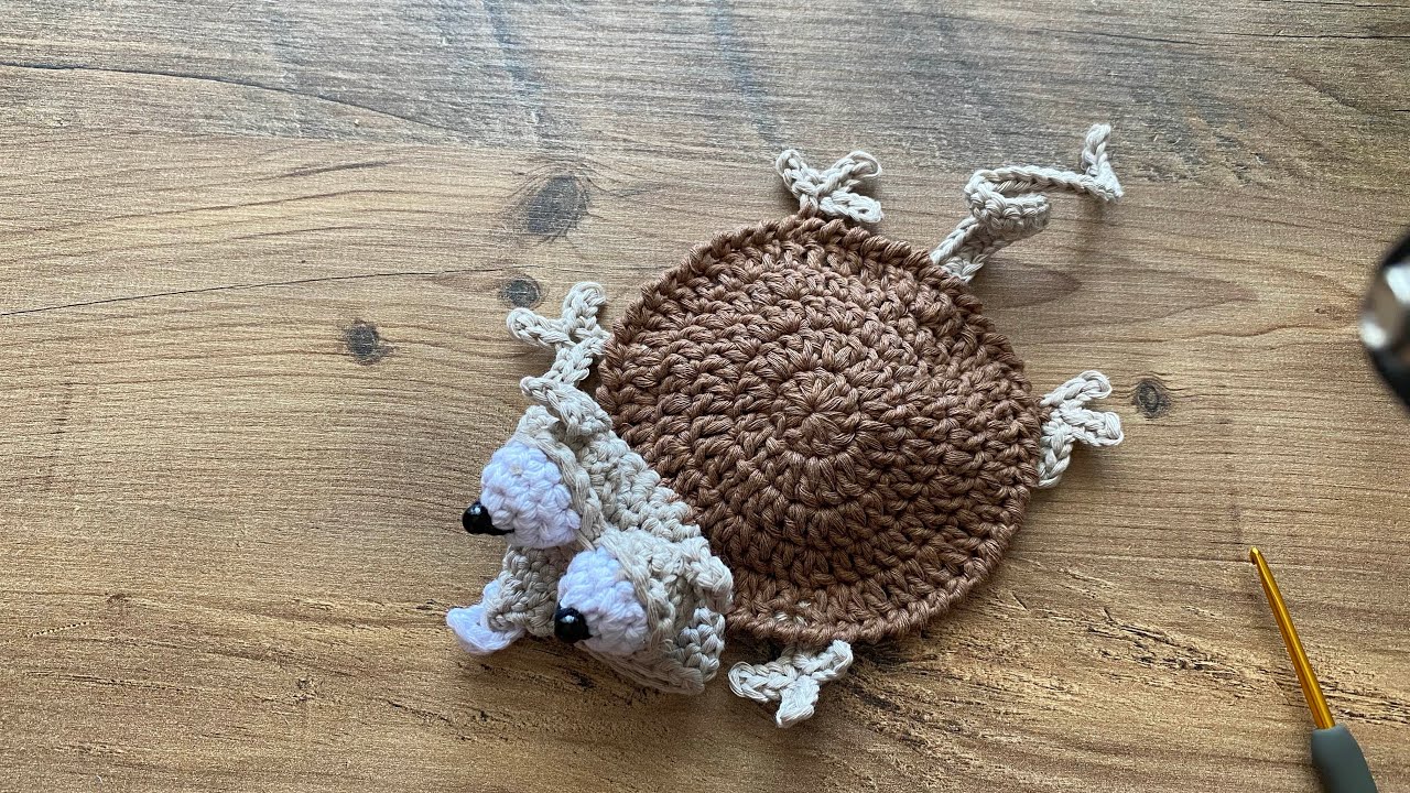 Sid Bardak altlığı #songülcrochet #crochet #amigurumi #hobb