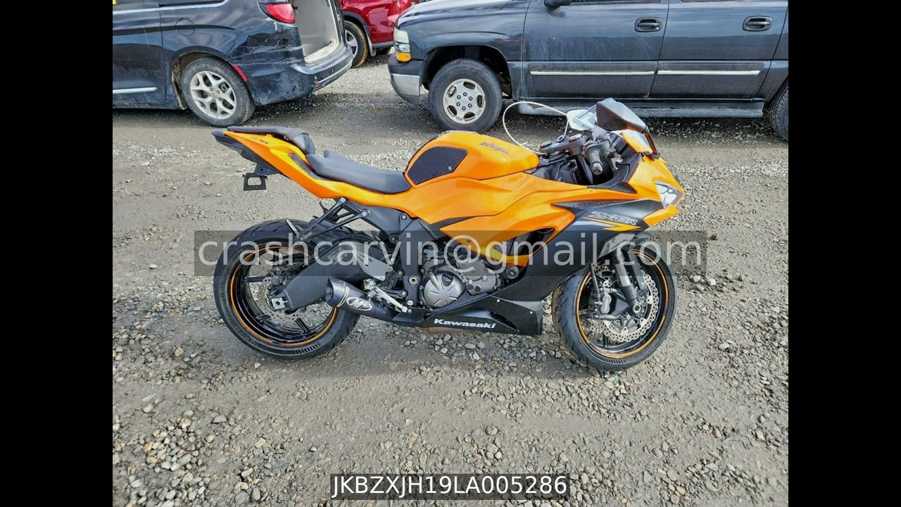 JKBZXJH19LA005286 - KAWASAKI ZX636 2020 - YouTube