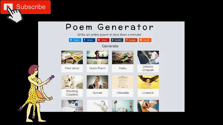 Unleash Your Creativity: Random Poetry Generator