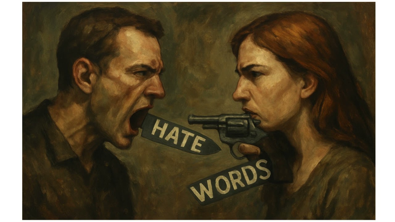 Hateful words are deadly weapons