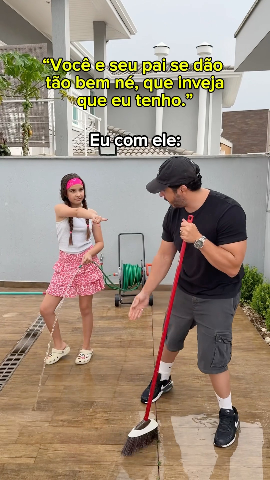 QUANDO VOCÊ E SEU PAI SE DÃO BEM