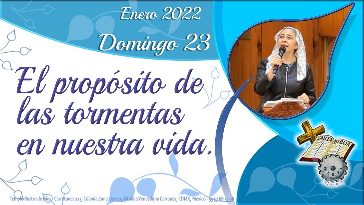 El propósito de las tormentas en nuestra vida.