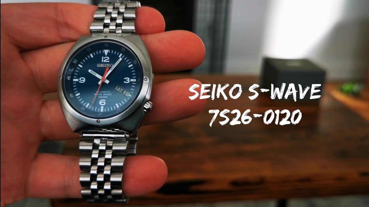 Seiko S-Wave 7S26-0120 - YouTube