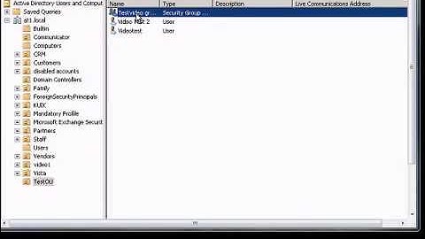 Create new security group in Windows 2008 Active Directory