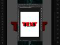 Text effect in photoshop #photoshoptips  #photoshoptutorial #shorts #photoshoptricks #photoshoptips