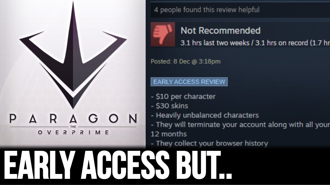 Paragon Overprime launches in Early Access 12.08 Daily Korean Game