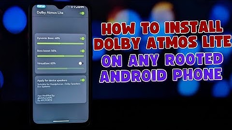 How to Install Dolby Atmos Lite on Your Android Phone (No Root Required!)