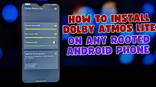 How to Install Dolby Atmos Lite on Your Android Phone (No Root Required!)