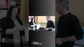 Kinetic into Thermal Energy Experiment! (1/3) |  #science #explorephysics #education #teacher #learn