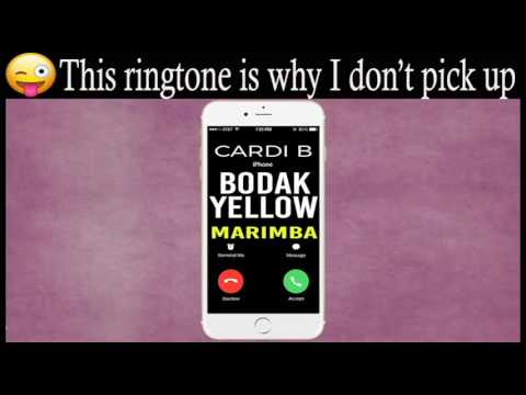 Latest iPhone Ringtone   Bodak Yellow Marimba Remix Ringtone   Cardi B