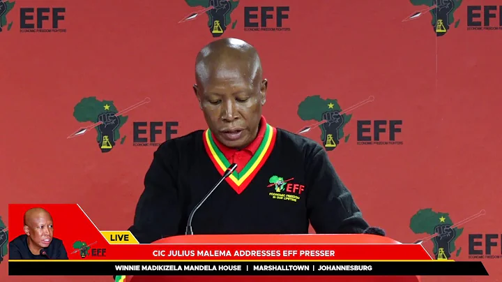 CIC Julius Malema Addresses EFF Press Conference, 10 December 2025