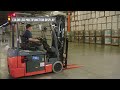 Toyota Material Handling | 3-Wheel Electric Forklift | Color LCD Multifunction Display