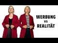 Werbung vs Realität - Mäntel für kleine Frauen!